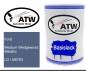 Preview: Ford, Medium Wedgewood Metallic, LD / M6763: 500ml Lackdose, von ATW Autoteile West.